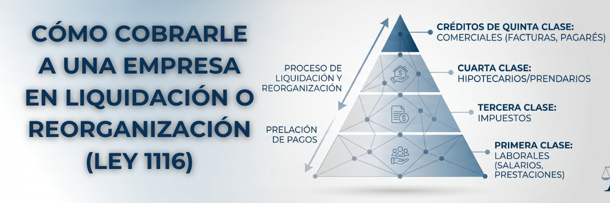 Guía legal para el cobro de cartera en procesos de reorganización y liquidación Ley 1116 - Abogacía